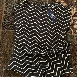 Chaps Cap Sleeve Top